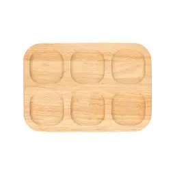 سینی چوبی چند منظوره شش خانه - کلیز