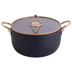 قابلمه 28 مشکی دسته فلزی -کوکینو