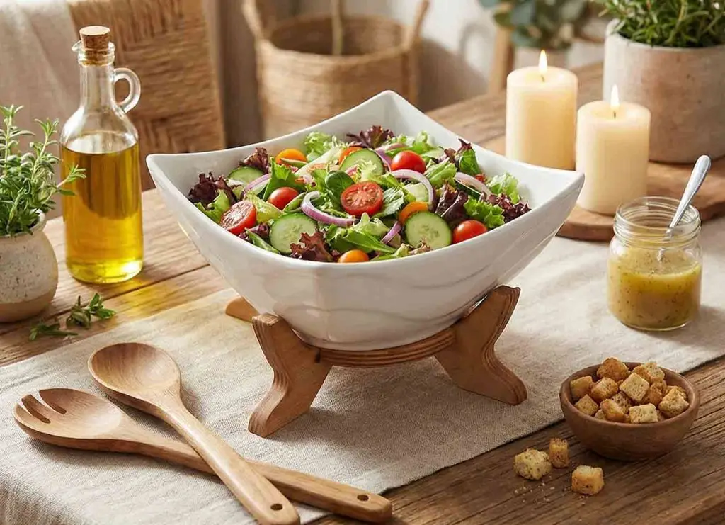 بهترین ظرف برای سرو سالاد؛ انتخابی شیک برای میز پذیرایی